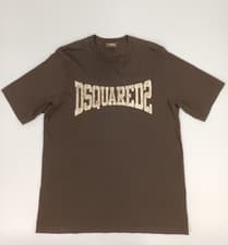 Image of Dsquared2 Black Faded White Logo T Shirt Kids 14Y