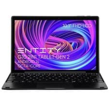 Image of Entity Tab G10 Gen 2 10.1in 32GB Wi-Fi 2 in 1 Tablet - Black