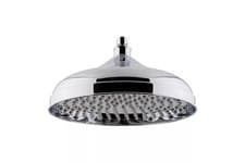 Image of Balterley Traditional Fixed Shower Head 300mm, High Flow Round Design, Suits Wal