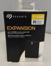 Image of Seagate Expansion Portable, 1TB, External SSD rescue Brand New 🔥