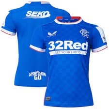 Image of Glasgow Rangers Home Shirt 2022-23 - Womens