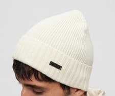 Image of Hugo Boss Fati Wool Beanie 50495306 Open White One Size