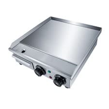 Image of Commercial Electric Griddle Flat Hotplate Countertop Grill BBQ 300*360mm & Timer