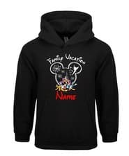 Image of Personalised Disneyland Hoodie, Mickey Minnie Disney Family Vacation Tour Top
