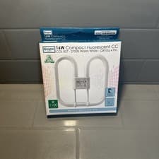 Image of Crompton 16W Compact Fluorescent CC Lamp GR10q 4-Pin 2700K Warm White 1100Lumens