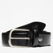 Image of Timberland Packard Hill Leather Belt for Men Black L £45 online
