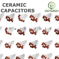 Image of Ceramic Disc Capacitors 1pf-100nf / 50V All Values Available UK