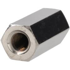 Image of R-TECH Hex Threaded F-F Spacers Brass M4 20mm - Pack Of 25