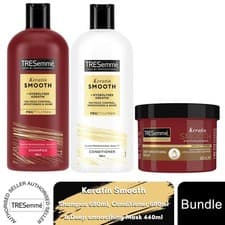 Image of Tresemme Shampoo & Conditioner Keratin Smooth 680ml with Mask 440ml