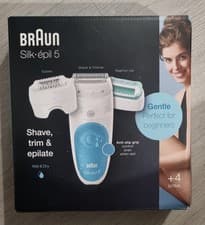 Image of Braun Silk-Epil 5 5-610 Wet & Dry Women's Epilator Shaver Trimmer