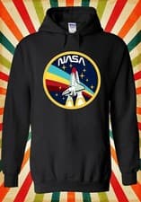 Image of Nasa Space Logo Funny Retro Cool Men Women Unisex Top Hoodie Sweatshirt 2634