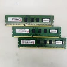 Image of Transcend 3x 8GB DDR3 1600MHz PC3-12800 Unbuffered Desktop RAM Grade A