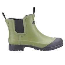 Image of Cotswold Blenheim Womens Waterproof Mid Ankle Wellies Wellington Boots Green