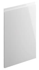 Image of White Gloss 22mm MDF J Pull Handleless Kitchen Unit Cupboard Doors Replacements