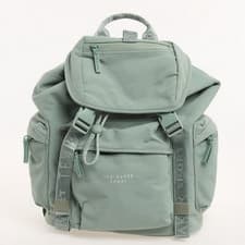 Image of TED BAKER Sport British Backpack Green Uni Laptop Office Book Bike Bag NEW £139