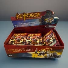 Image of KeyForge Call of the Archons Red Set 8 Sealed Decks Display Box Ret 1st Edition