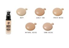 Image of X 3 W7 Matte Made In Heaven Foundation Assorted Shades