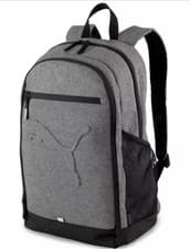 Image of Puma Buzz Grey Heather Backpack Rucksack Sports School Medium Puma
