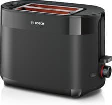Image of Bosch TAT2M123GB MyMoment 2 Slice Compact Toaster - Black