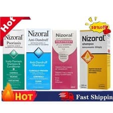 Image of Nizoral Anti-Dandruff Shampoo Itch Relief Prevent Hair Loss - 4 Colors