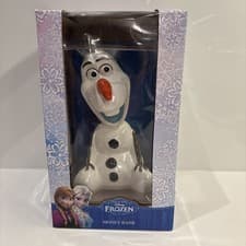 Image of Disney Frozen Olaf 3D Ceramic Money Box 20cm Piggy Bank – NEW box in good shape
