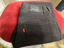 Image of Levis Pants Boys 16 Regular 28x28 Black 511 Corduroy Skinny Fit NWT