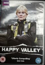 Image of Happy Valley - Series 1 (DVD, 2014) BBC, Sarah Lancashire, NEW AND SEALED