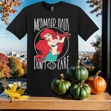 Image of Disney Little Mermaid Ariel T-shirt T shirt Men Women Unisex Tshirt SY189