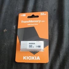 Image of KIOXIA U301 32GB TransMemory Flash Drive Storage - LU301W032GG4