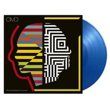 Image of Orchestral Manoeuvres In The Dark OMD The Punishment Of Luxury Blue Coloured LP