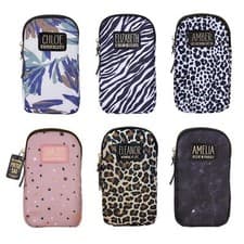 Image of Phone Bag Women Name Crossbody Shoulder Body Bags Pre Personalised Wallet Pouch