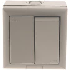Image of SMJ IP66 2-Way Switch 1-Gang