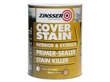 Image of Zinsser Cover Stain Primer Sealer Interior & Exterior 500ml/1L
