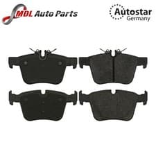 Image of AutoStar Ceramic Rear Brake Pad Set 0004208200 Mercedes-Benz C-Class W205