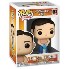 Image of Funko POP! Movies - 40 Year Old Virgin Vinyl Figure - ANDY STITZER (Waxed) #1063