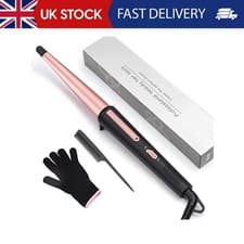 Image of Hair Curling Wand, 13-25MM Tapered Curling Iron, Professional Ceramic Hair Curle
