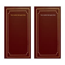 Image of Personalised Custom Text 6x4 Plain Photo Album with 300 Pockets by ARPAN