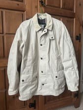 Image of Barbour Ashby Casual Mist Lighweight Country Coat Jacket Men’s Large New £159