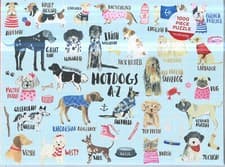 Image of 1000 piece jigsaw puzzle Hot Dogs A-Z
