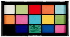 Image of MUA Matte/Pearl Eyeshadows 15x Shades "Colour Burst" Bright Vibrant Sealed