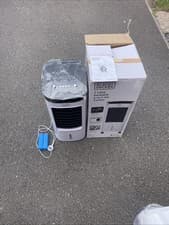 Image of Black + Decker Portable Air Cooler 2-in-1 with 3-Speed Setting and 7L Water Tank