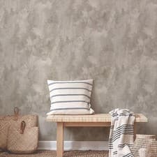 Image of boutique luxury grand metallic neutral wallpaper