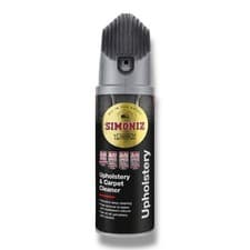 Image of Simoniz Car Upholstery Fabric & Carpet Cleaner Foam Stain Remover Brush 400ml