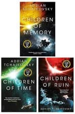 Image of Children of Time Series 3 Books Collection Set Adrian Tchaikovsky Memory, Ruins