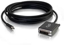 Image of C2G 2m Mini DisplayPort Male to Single Link DVI-D Male Adapter Black 84335