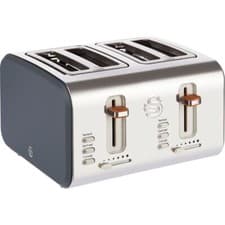 Image of Swan ST14620GRYN Nordic 4 Slice Toaster Grey