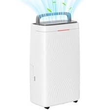 Image of HOMCOM 16L Dehumidifier with Filter, 5.5L Water Tank, Auto Defrost, Timer