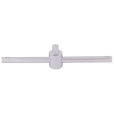 Image of Draper Expert Quality 1/4" Square Drive Satin Chrome Sliding T Bar