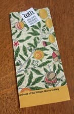 Image of William Morris Gallery Fruit Tea Towel 100% Cotton