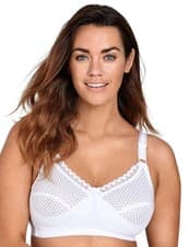 Image of Miss Mary of Sweden Cotton Dots Bra 2248 Full Cup Wireless Comfortable Bras